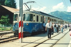 MOB (Montreux–Berner Oberland-Bahn), Gstaad, 4. July 1993